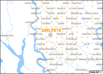 map of Goālpota