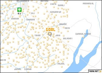 map of Goāl