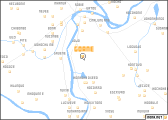 map of Goane