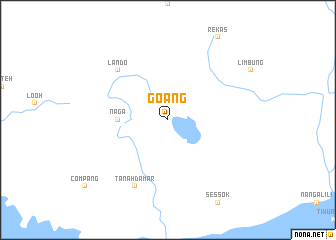 map of Goang