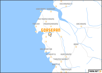 map of Goasepan