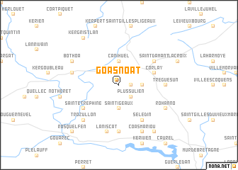 map of Goasnoat