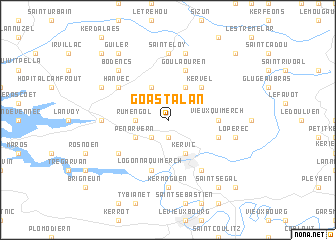 map of Goastalan
