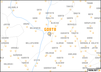 map of Goata