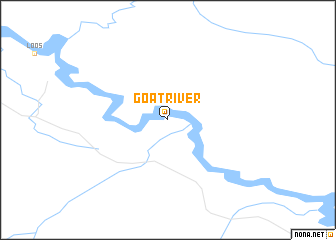 map of Goat River