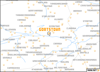 map of Goatstown