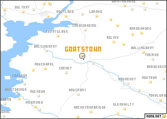 map of Goatstown