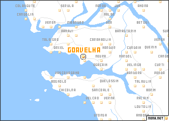 map of Goa Velha