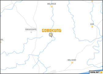 map of Gobakund