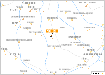 map of Gōbān