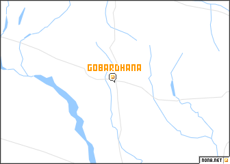 map of Gobardhana