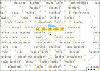 map of Gobardhanpur