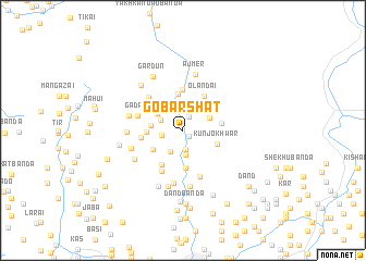 map of Gobarshat