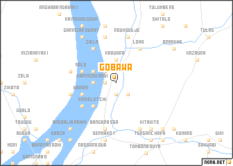 map of Gobawa
