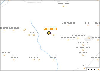 map of Gobdun