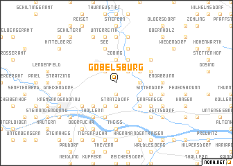 map of Gobelsburg