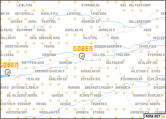 map of Goben