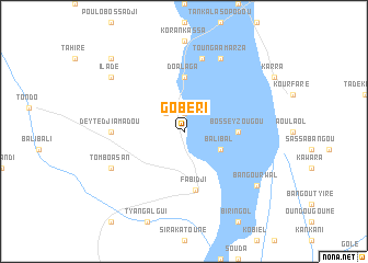 map of Gobéri