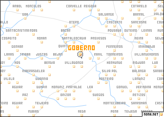 map of Goberno