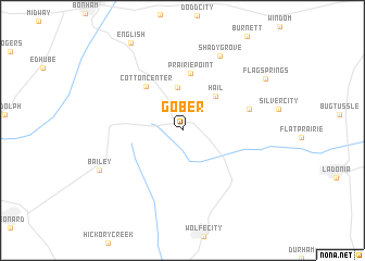 map of Gober