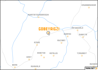 map of Gobeya Igzī