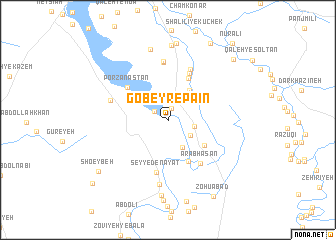 map of Gobeyr-e Pā\