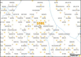 map of Gobē