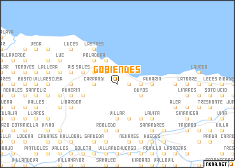 map of Gobiendes