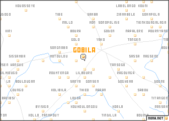 map of Gobila