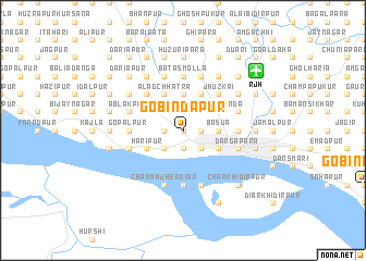 map of Gobindapur