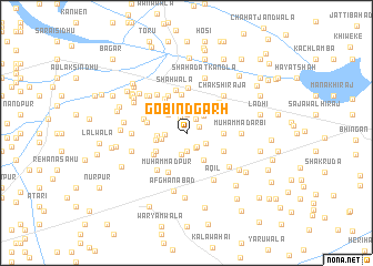 map of Gobindgarh