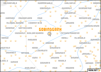 map of Gobindgarh