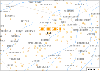map of Gobindgarh