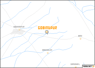 map of Gobindpur