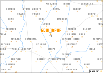 map of Gobindpur