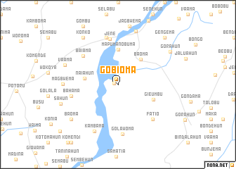 map of Gobioma