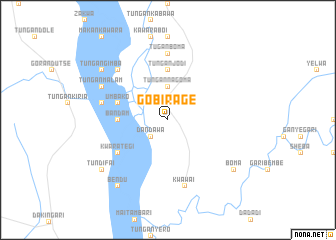 map of Gobirage