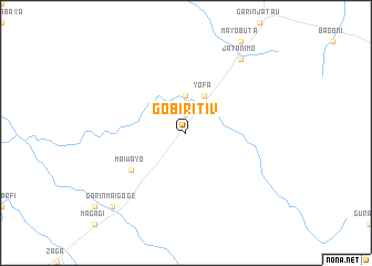 map of Gobiri Tiv