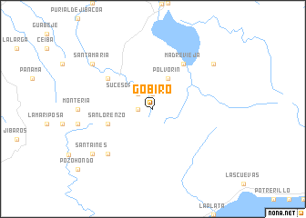 map of Gobiro