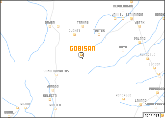 map of Gobisan