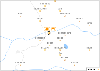 map of Gobiyē