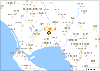 map of Gobla