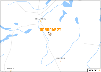 map of Gobondery