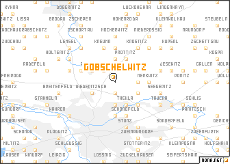 map of Göbschelwitz