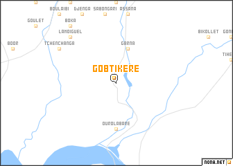 map of Gobtikéré
