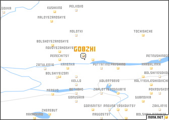 map of Gobzhi