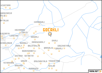 map of Göcǝkli