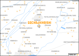 map of Goch\