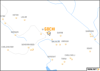 map of Gochī