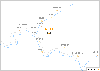 map of Goch